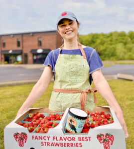 Carol Crowe is passionate about using fresh, local ingredients in her ice cream