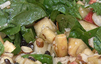 Apple Spinach Salad