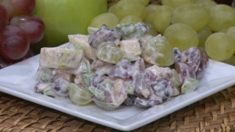 Apple Cranberry Waldorf Salad