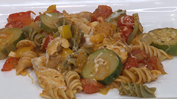 Italian Chicken Summer Squash Skillet