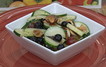 Sweet & Savory Cucumber Salad