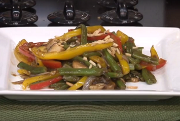 Green bean stir fry