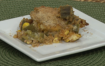 Scalloped Okra & Corn