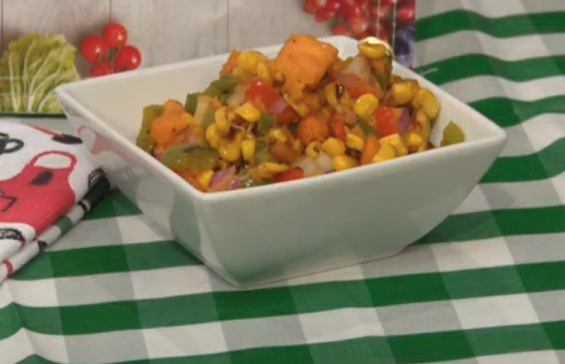 Corn & Sweet Potato Confetti Salad